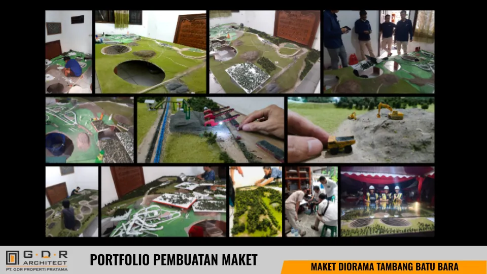 PEMBUATAN MAKET DIORAMA